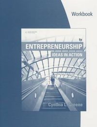 Cover image for Student Workbook: Entrepreneurship: Ideas in Action, 6th