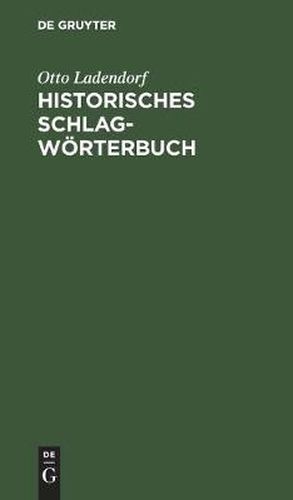 Historisches Schlagwoerterbuch