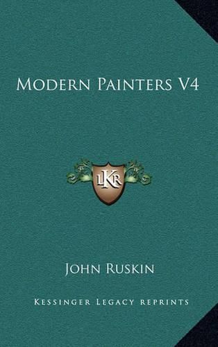 Cover image for Modern Painters V4