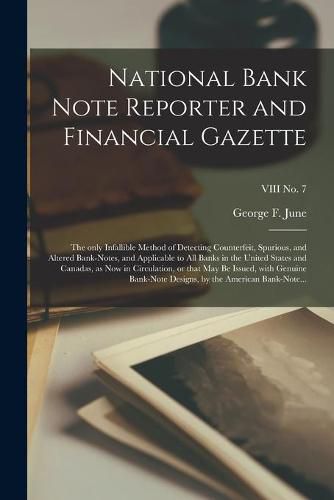 National Bank Note Reporter and Financial Gazette; VIII No. 7