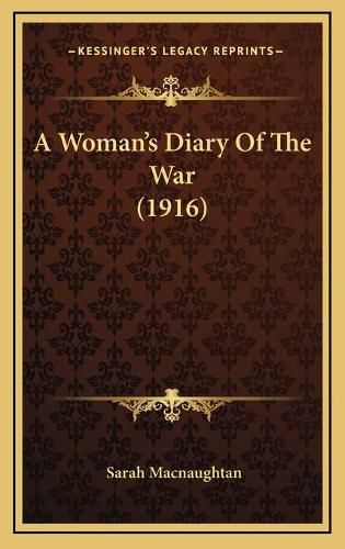 A Woman's Diary of the War (1916)