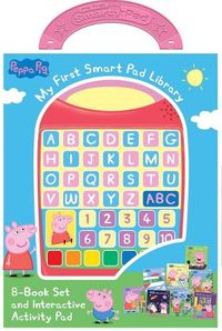 Cover image for Peppa Pig: My First Smart Pad Library 8-Book Set and Interactive Activity Pad Sound Book Set