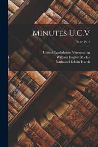 Cover image for Minutes U.C.V; 8-12, pt. 2