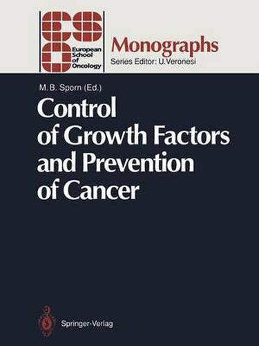 Cover image for Control of Growth Factors and Prevention of Cancer