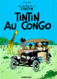 Cover image for Tintin au congo