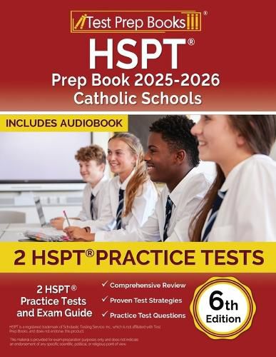 Cover image for HSPT Prep Book 2025-2026 Catholic Schools