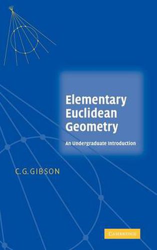 Elementary Euclidean Geometry: An Introduction