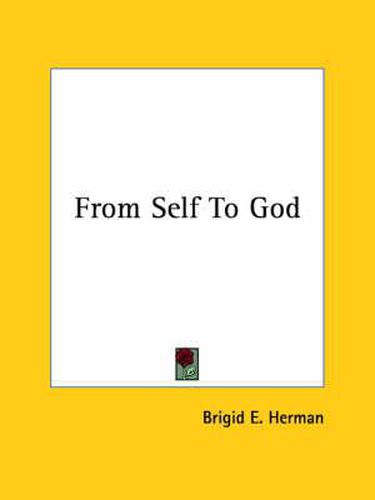 Cover image for From Self to God