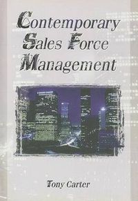 Cover image for Contemporary Sales Force Management