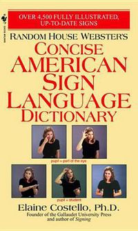 Cover image for Rhw Concise Asl Dictionary