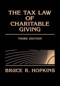 Cover image for The Tax Law of Charitable Giving