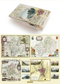 Cover image for A Collection of Four Historic Maps of Worcestershire