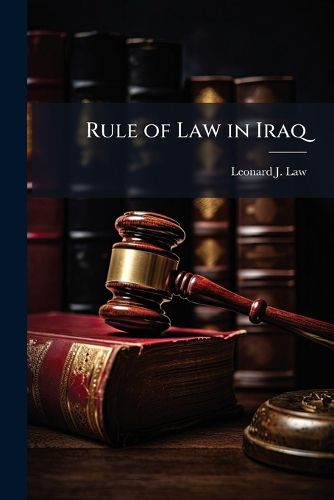 Cover image for Rule of Law in Iraq