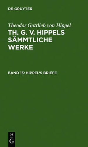 Hippel's Briefe