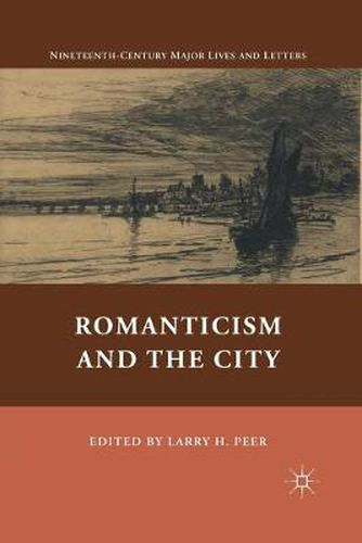 Cover image for Romanticism and the City