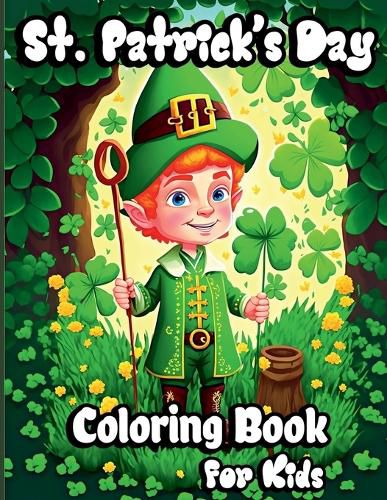 Cover image for St. Patrick's Day Coloring Book for Kids