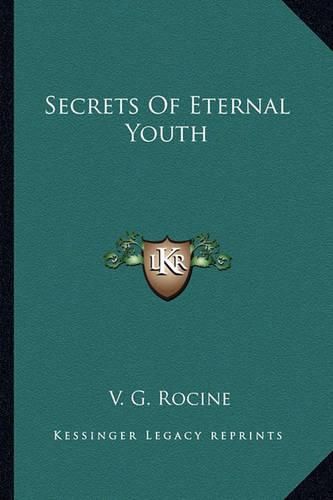 Cover image for Secrets of Eternal Youth