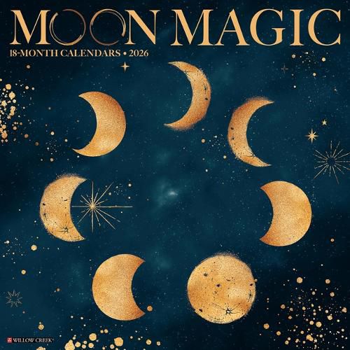 Cover image for Moon Magic 2026 Wall Calendar