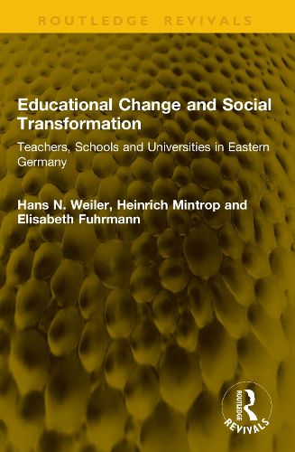 Cover image for Educational Change and Social Transformation