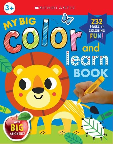 Cover image for My Big Color & Learn Book: Scholastic Early Learners (Coloring Book)