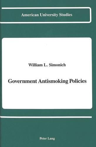 Cover image for Government Antismoking Policies