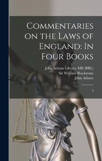 Cover image for Commentaries on the Laws of England