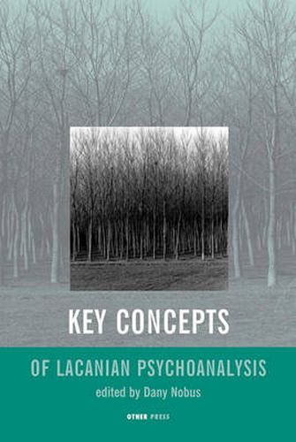 Cover image for Key Concepts of Lacanian Psychoanalysis