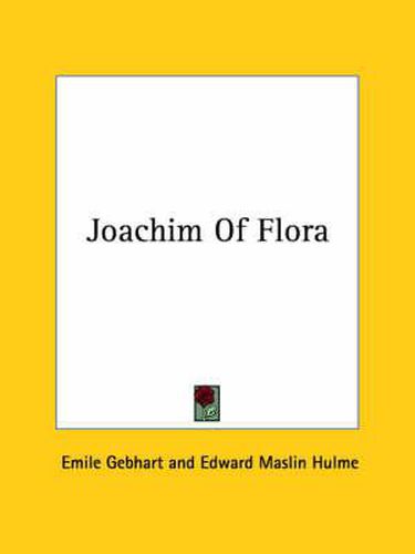 Cover image for Joachim of Flora