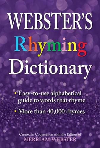 Cover image for Webster's Rhyming Dictionary