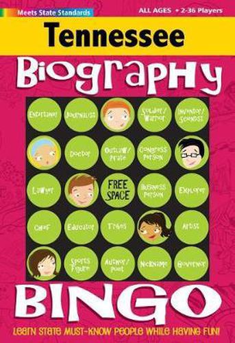 Cover image for Tennessee Biography Bingo