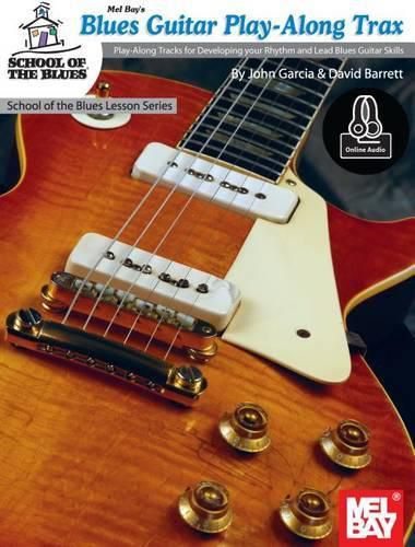 Cover image for Blues Guitar Play-Along Trax