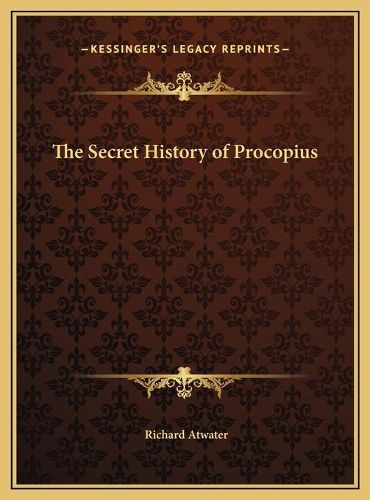 Cover image for The Secret History of Procopius