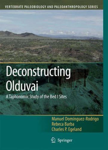 Cover image for Deconstructing Olduvai: A Taphonomic Study of the Bed I Sites