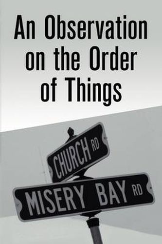 Cover image for An Observation on the Order of Things