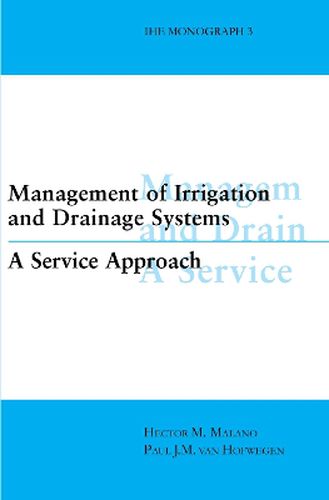 Cover image for Management of Irrigation and Drainage Systems