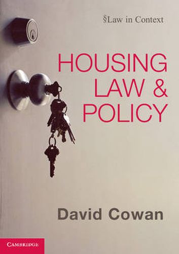 Cover image for Housing Law and Policy