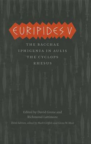 Cover image for Euripides V