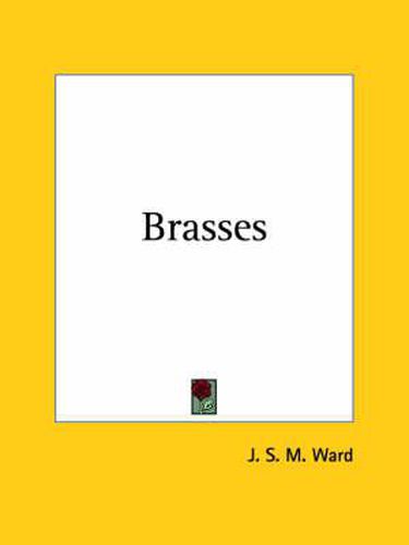 Cover image for Brasses (1912)