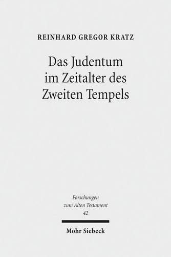 Cover image for Das Judentum im Zeitalter des Zweiten Tempels: Kleine Schriften I