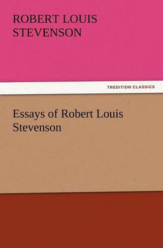 Cover image for Essays of Robert Louis Stevenson