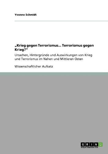 Cover image for Krieg Gegen Terrorismus... Terrorismus Gegen Krieg?
