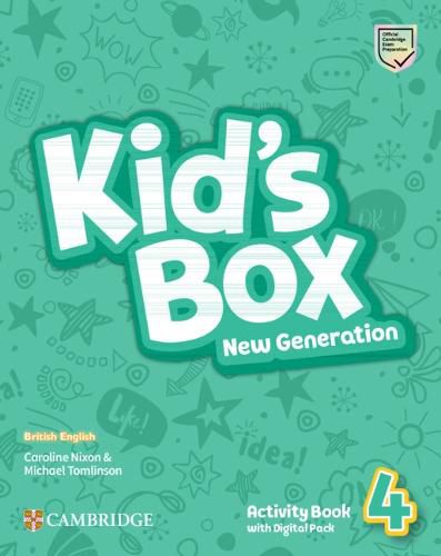 Kid's Box Level 4 Activity Book with Digital Pack British English