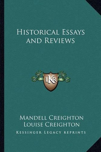 Cover image for Historical Essays and Reviews