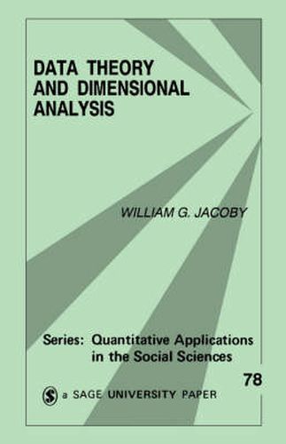 Cover image for Data Theory and Dimensional Analysis