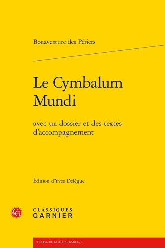 Cover image for Le Cymbalum Mundi