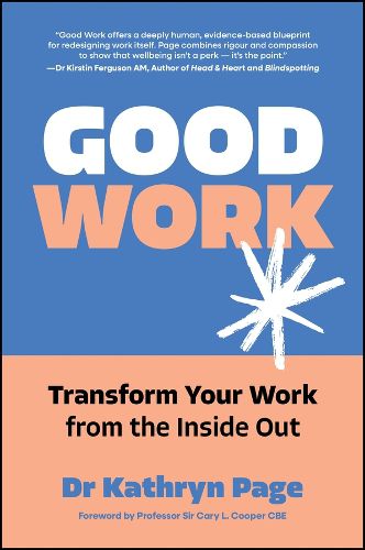 Cover image for Good Work