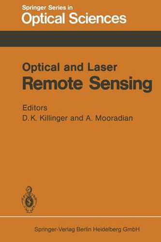 Cover image for Optical and Laser Remote Sensing
