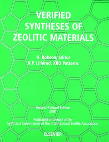 Cover image for Verified Synthesis of Zeolitic Materials: Second Edition