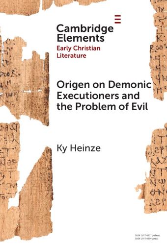 Cover image for Origen on Demonic Executioners and the Problem of Evil