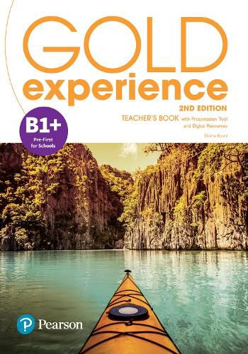 Cover image for Gold Experience 2ed B1+ Teacher's Book & Teacher's Portal Access Code